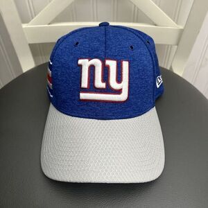 NY Giants Hat Cap M/L Stretch To Fit New York‎ NFL Big Blue Hard knocks